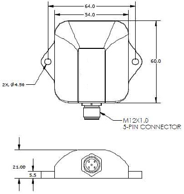 MEMS Accelerometer capacitance VC5214C