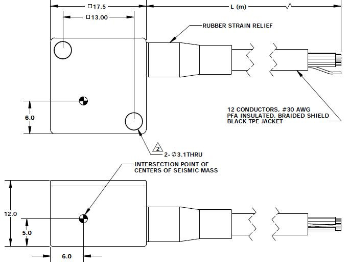 MEMS Piezoresistive accelerometer PR7320A