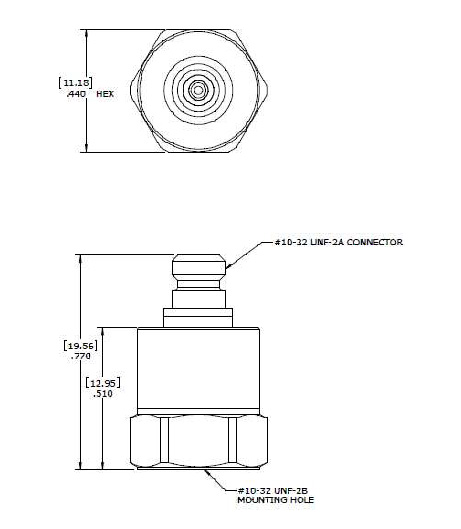 （TEDS）Single axial IEPE accelerometer Model 3101E