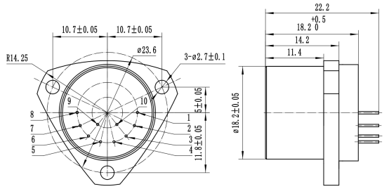 KT-JB3 Quartz Flexible Accelerometer