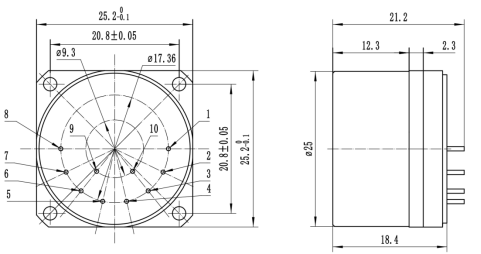 KT-JB4 Quartz Flexible Accelerometer